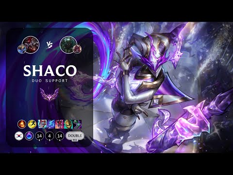 Shaco Support vs Pyke - KR Master Patch 13.20