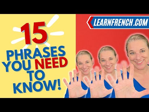 French Phrases you'll hear EVERYDAY in French conversations