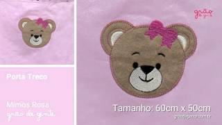 Porta Treco Mimos Rosa | Ref: 54229