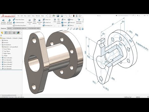 SolidWorks Tutorial for beginners Exercise 15