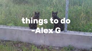 Cover art for Things to do