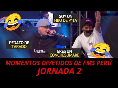😂😂Momentos DIVERTIDOS de la FMS PERÚ  Jornada 2😂😂