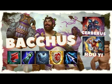 Smite Ranked Joust S3 Map Bacchus Gameplay | Is Double Guardian + Hunter Meta Now?