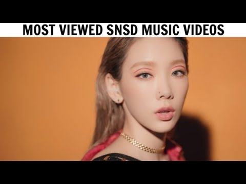 [TOP 50] Most Viewed GIRLS' GENERATION Music Videos | November 2019