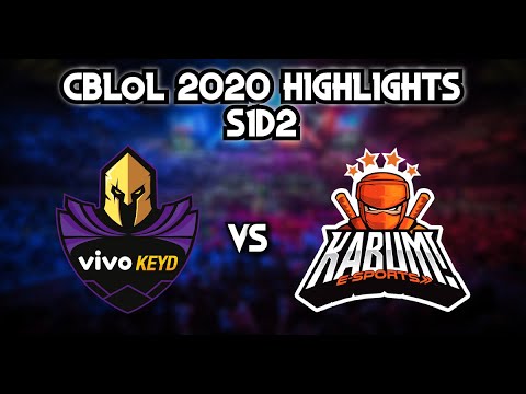 KEYD X KBM  Highlights | CBLoL 2020: 2° Split  Rodada 2 | Vivo KEYD X Kabum Melhores Momentos.