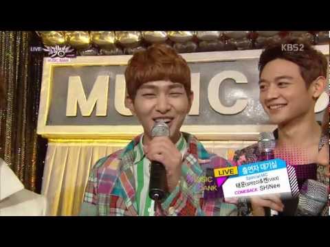 [1080p HD] 130222 SHINee Backstage Interview #SHINeeMuBankCB