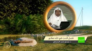 صورة « فضل الحب في الله تعالى » - الأستاذ الدكتور. عيسى بن محمد المسملي.