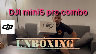 Ο καλύτερος σύντροφος για το ταξίδι !! DJI mini5 pro combo || unboxing