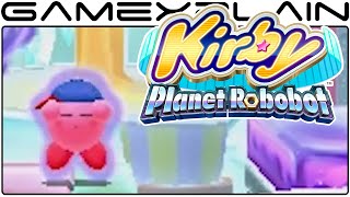 Kirby: Planet Robobot - ESP Ability Gameplay & New Armor Modes Showcase