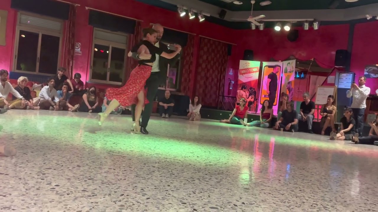 Benjamin Solano and Kira Makarova tango performance in Florence 2-3