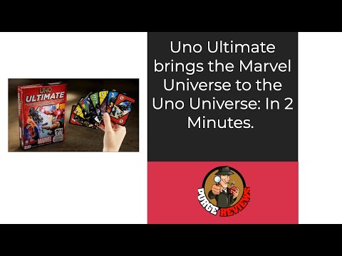 The Purge: # 4163 UNO Ultimate: Marvel UNO in 2 minutes
