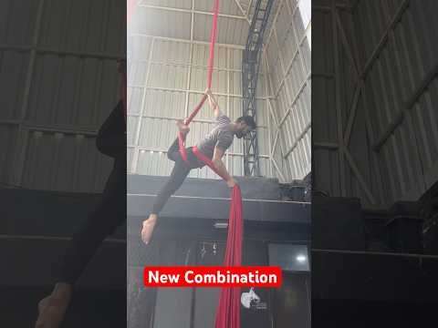 Aerial Silk neue Kombination | Aerial Circus Aufbautraining #Tanz #Musik #Filmtanz