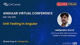 Unit Testing in Angular - Angular Virtual Conference 2021