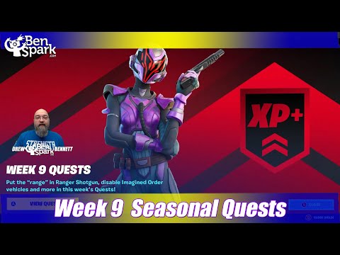 How To Complete All Week 9 Seasonal Quests - Easy Location Guide - Fortnite Chapter 3 Season 2
