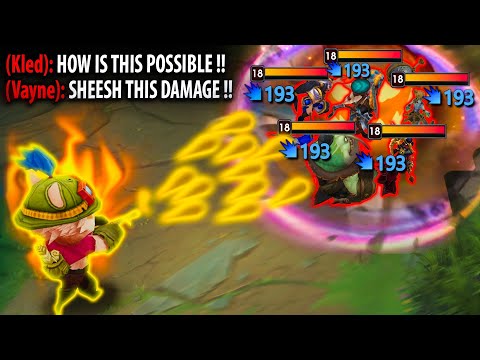 RANK 1 Teemo Plays Like An Absolute DEMON! (INSANE 1v9)