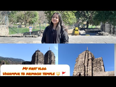 My first vlog 🤗❤️|| Udhampur to krimachi temple 🔱🚩