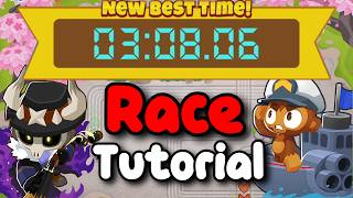 BTD6 Race Tutorial / guide | Raking Bloons