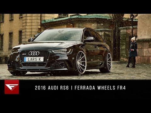 2016 Audi RS6 | 4k | Ferrada Wheels FR4