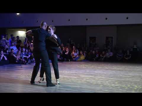 Paul Warden and Inga Kurciša at the Ukrainian Open 2019