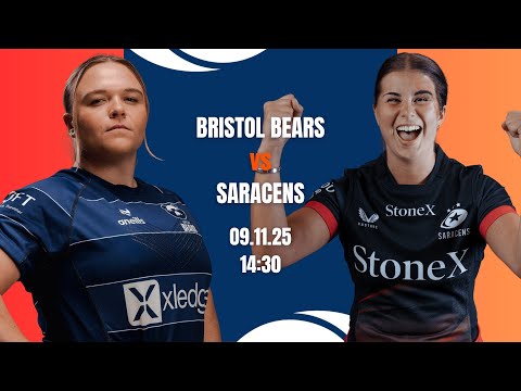 LIVE Premiership Women's Rugby | Bristol Bears v Saracens
