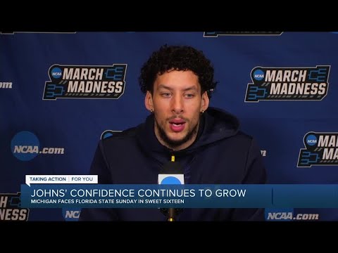 Brandon Johns Jr.'s confidence continues to grow