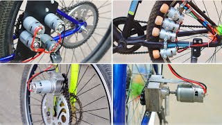 Low-Cost Electric Bike Making With 775 Motor