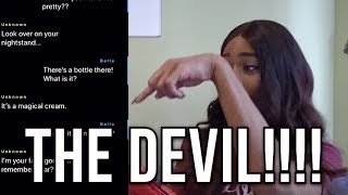 TEXTING UNKNOWN NUMBERS