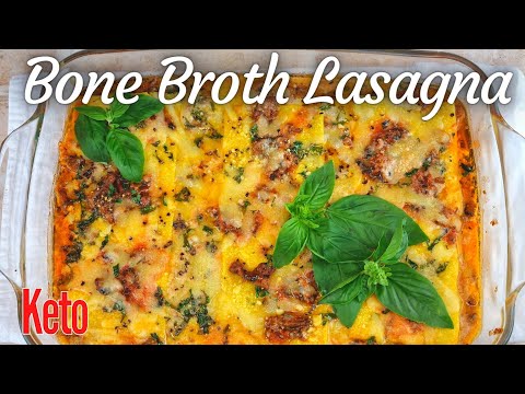 , title : 'Keto Pasta Sauce | Bone Broth Lasagna | 2.3g Net Carbs'