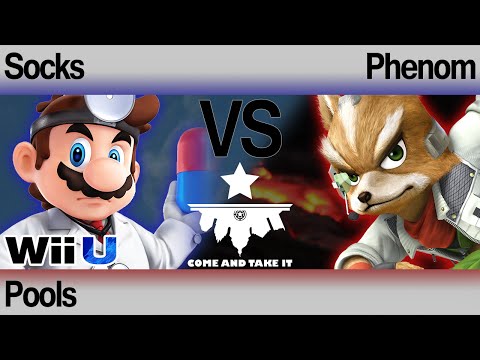 CATI Smash 4 - Socks (Dr Mario) vs Phenom (Fox) - Pools
