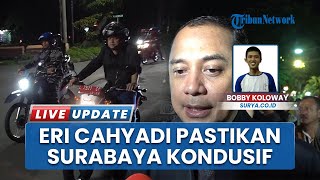 Wali Kota Surabaya Ikut Patroli Jelang Pergantian Tahun, Serukan Semangat Gotong Royong Sambut 2026