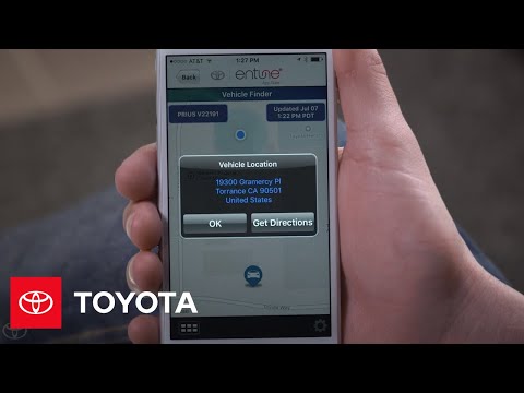 Toyota How-To: 2017 Prius Prime Apps – Vehicle Finder | Toyota