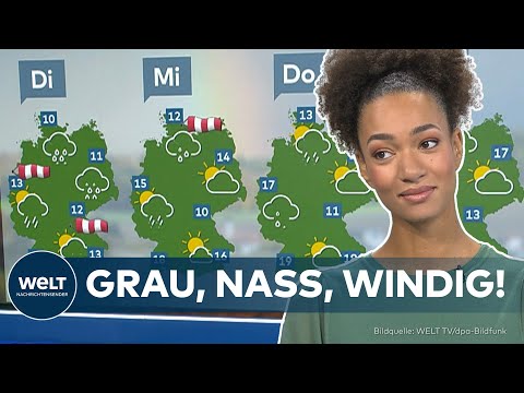 WELT WETTER: Wintergruß im Oktober ‒ Schnee auf den Bergen, Sonne am Richtung Wochenende
