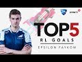 TOP 5 Rocket League Goals by Epsilon's Faykow
