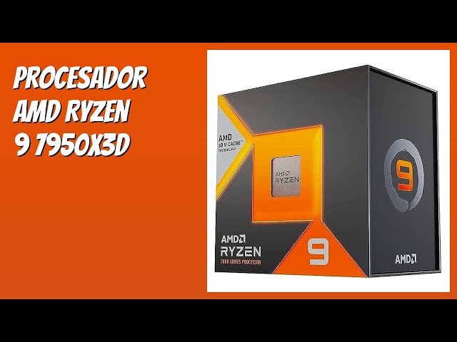 Vídeo relacionado con AMD Ryzen 9 7950X3D - 4,2 GHz - 16 Kerne - 32 Hilos - 128 MB Cache-Speicher - Socket AM5 - OEM