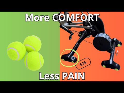 This Tennis Ball Hack Will Change Your Indoor Cycling Forever!