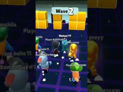I almost done the famous trick in stumbleguys block dash epic gameplay by flixheat yt with tricks