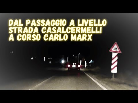 Dal passaggio a livello Strada Casalcermelli (Alessandria) a Corso Carlo Marx