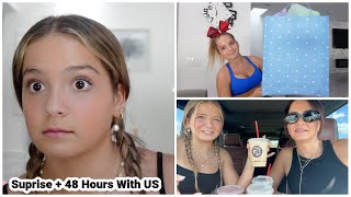 I Planned the Sweetest Surprise + 48 Hours With Us | VLOG#2135