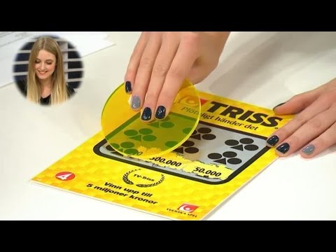 Amanda Johanesson skrapar Triss - Nyhetsmorgon (TV4)