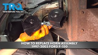 How to Replace Horn Assembly 1997-2003 Ford F-150