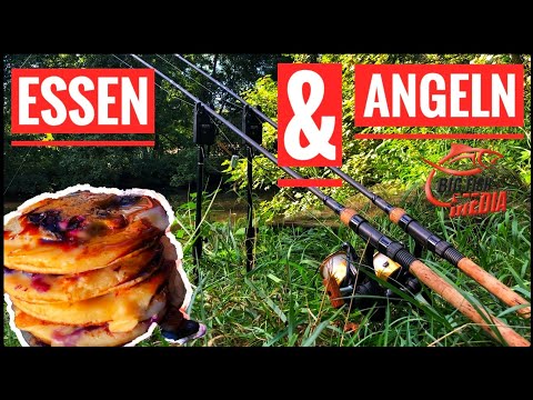 Karpfenangeln & Lecker essen: Unterwegs am kleinen Fluss - Pancakes selbst zubereiten