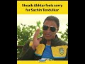 Shoaib Akhtar Praises Sachin Tendulkar