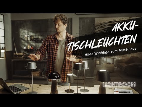 Akku Tischleuchten im Test: kabellose Tischlampen für den Innen- und Außenbereich
