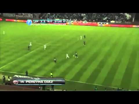 Viviendas Roca Gol de Pereyra Diaz   Lanus 3   2 San Lorenzo   Torneo Inicial   Fecha 13