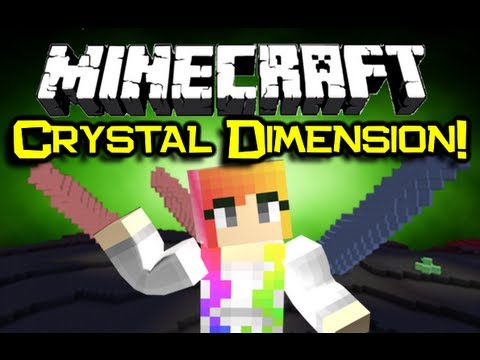 ThnxCya - Minecraft CRYSTAL DIMENSION MOD Spotlight - EPIC Exploring! (Minecraft Mod Showcase)
