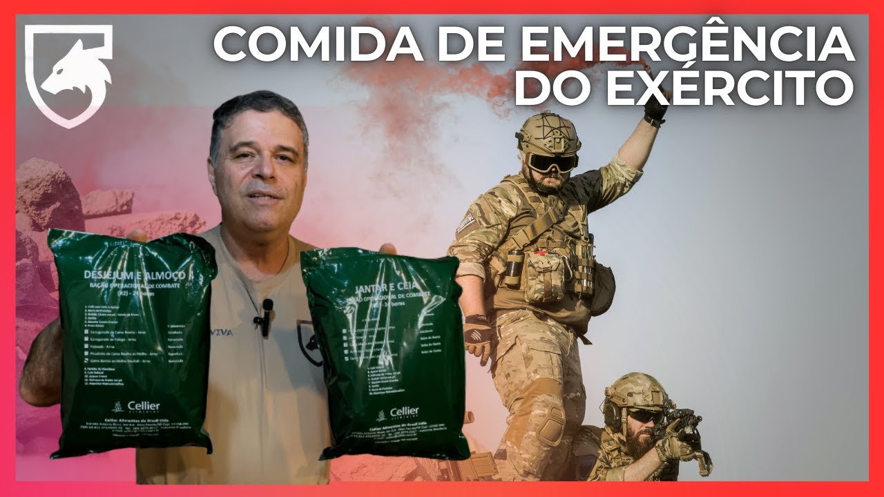 ABRI UMA RAÇÃO DO EXÉRCITO