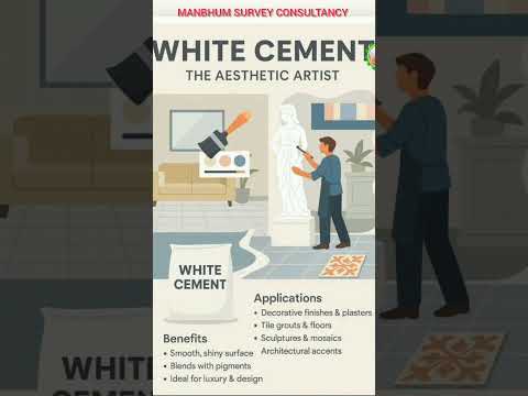TYPES OF CEMENT AND APPLICATION
