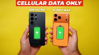 S26 Ultra vs iPhone 17 Pro Max – Which Lasts Longer on 5G?