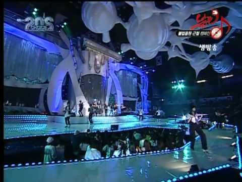 [T3 Ent] SHINee & Seo In Young - Shiny Shoes & Cinderella Under My Umbrella (2008.08.23 M!Countdown)