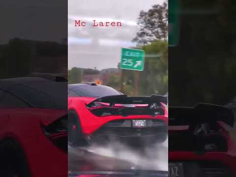Thumbnail for Mc Laren running in rain. Nitro exhaust🔥.#car #mclaren#lamborghini #rain#driving#red #youtubeshorts by mc laren